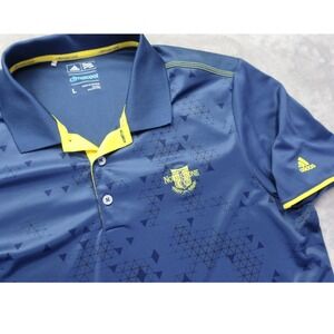 Adidas Golf Polo Shirt Size L ClimaCool NorthStone Country Club Huntersville NC